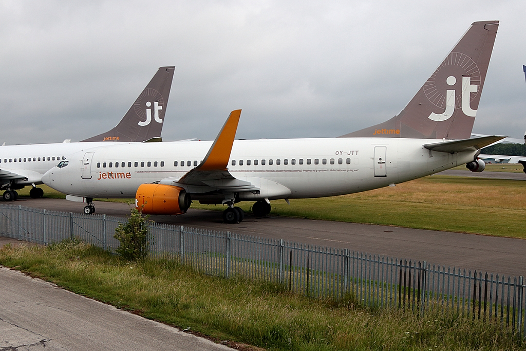 Boeing 737-73SWL - OY-JTT - Jet Time