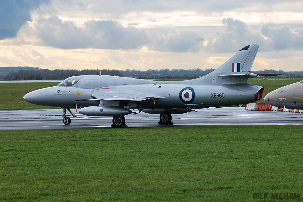 Hawker Hunter T8C - XE665 - RAF