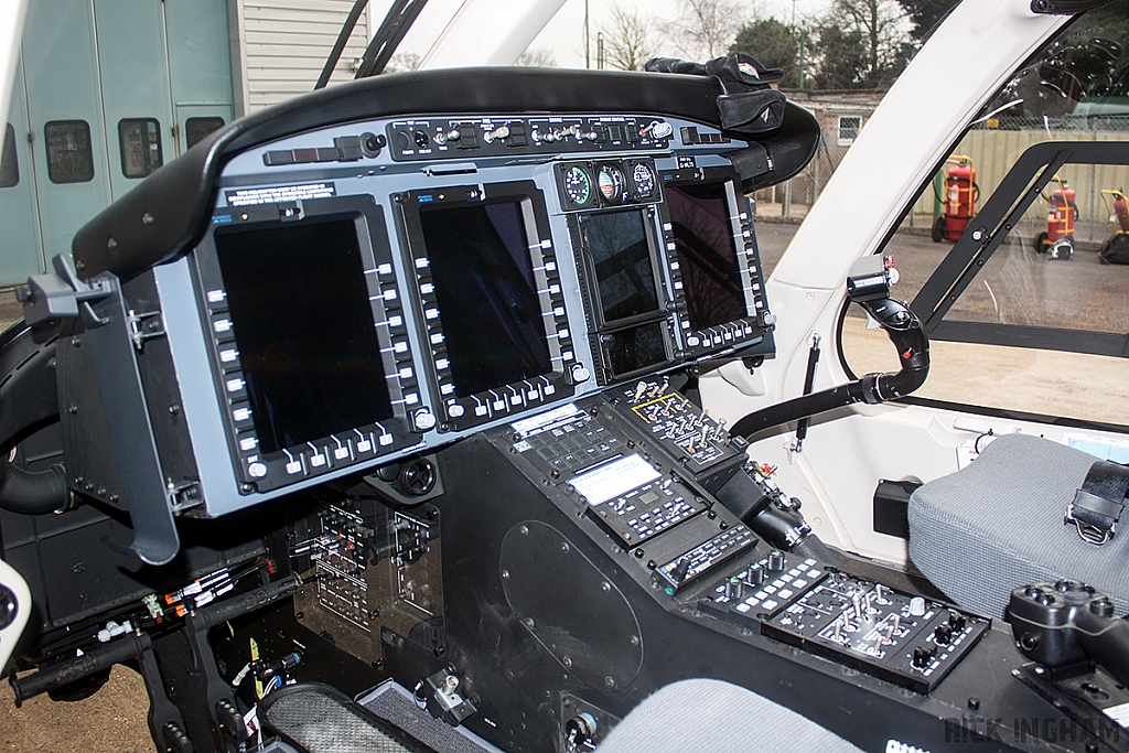 Cockpit of Bell 429 - G-WLTS - Wiltshire Air Ambulance