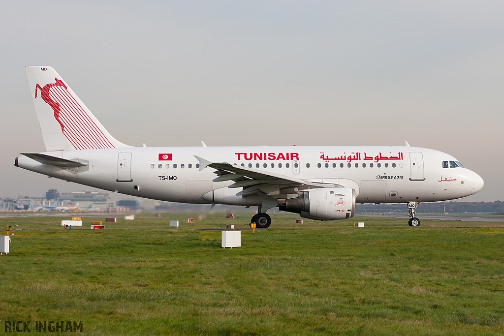 Airbus A319-114 - TS-IMO - Tunisair