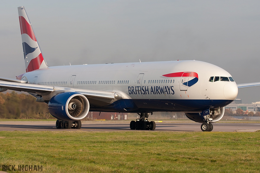 Boeing 777-236ER - G-YMMR - British Airways