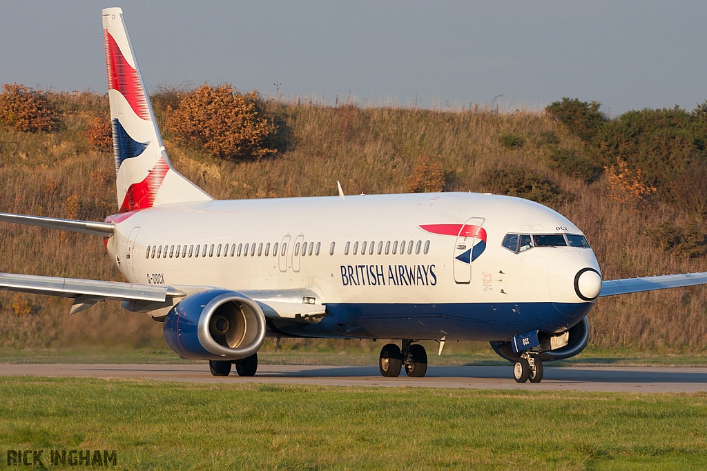 Boeing 737-436 - G-DOCX - British Airways