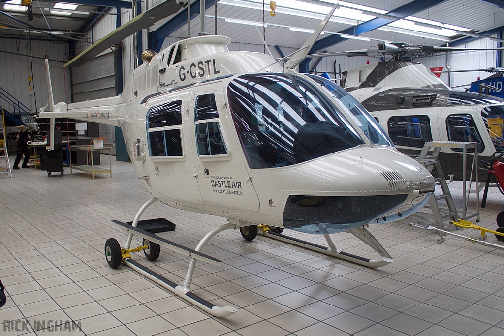 Bell 206B-3 Jet Ranger III - G-CSTL - AgustaWestland/Castle Air Charters
