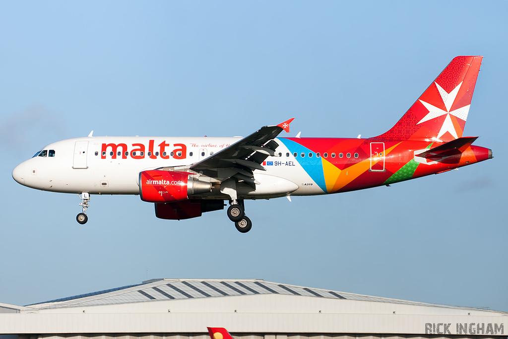 Airbus A319-111 - 9H-AEL - Air Malta