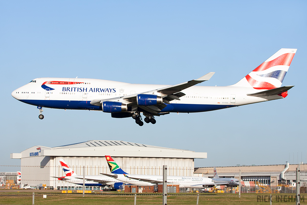 Boeing 747-436 - G-CIVX - British Airways