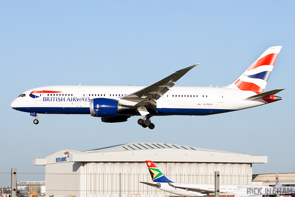 Boeing 787-8 Dreamliner - G-ZBJH - British Airways