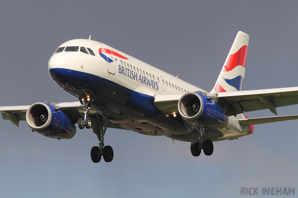 Airbus A319-131 - G-EUPX - British Airways