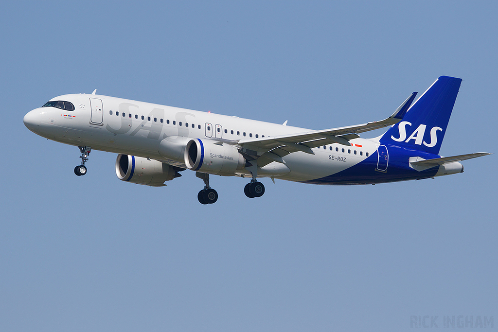 Airbus A320-251N - SE-ROZ - Scandinavian Airlines