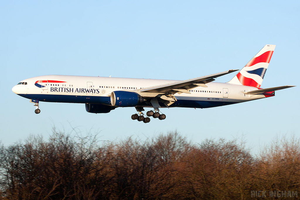 Boeing 777-236ER - G-YMMK - British Airways
