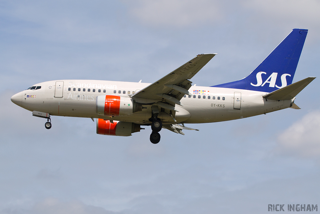 Boeing 737-683 - OY-KKS - Scandinavian Airlines