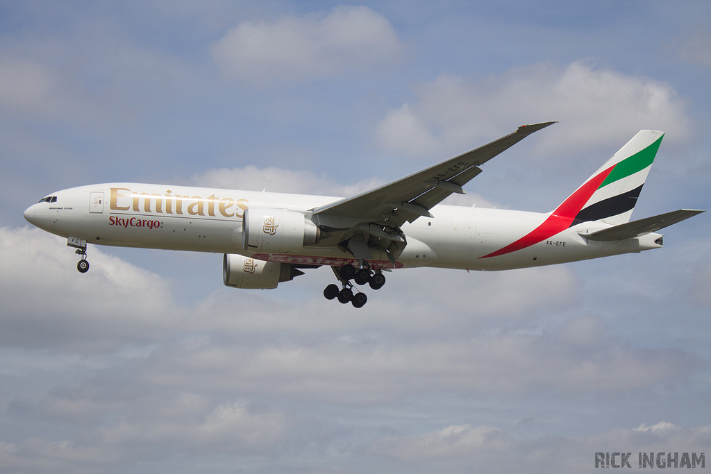 Boeing 777-F1H - A6-EFE - Emirates SkyCargo
