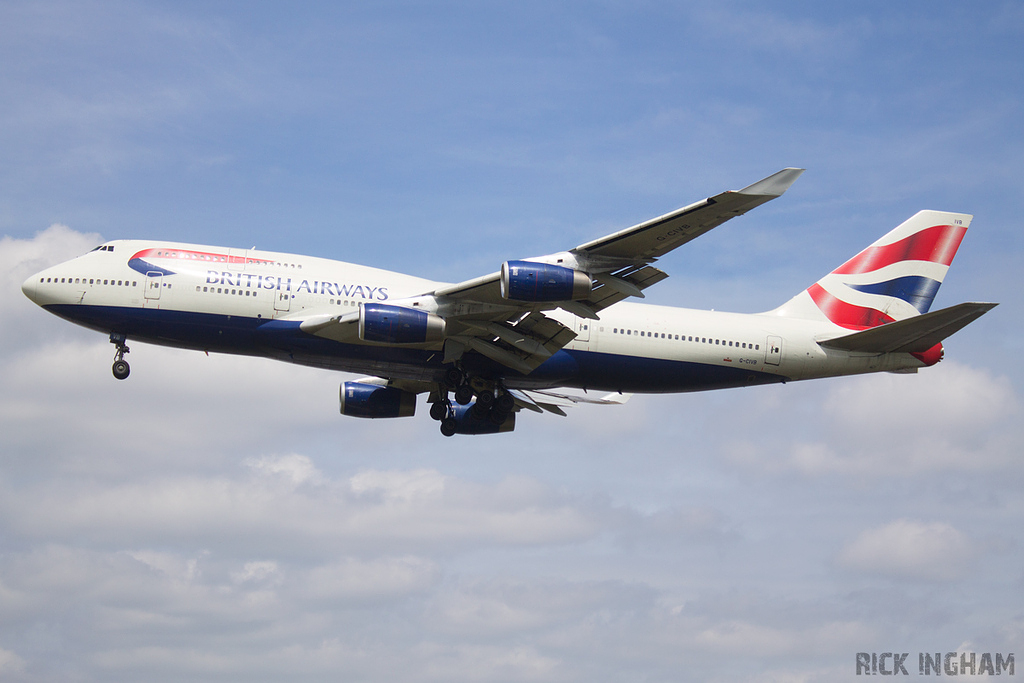 Boeing 747-436 - G-CIVB - British Airways