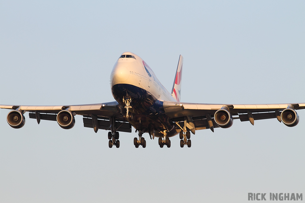 Boeing 747-436 - G-CIVF - British Airways