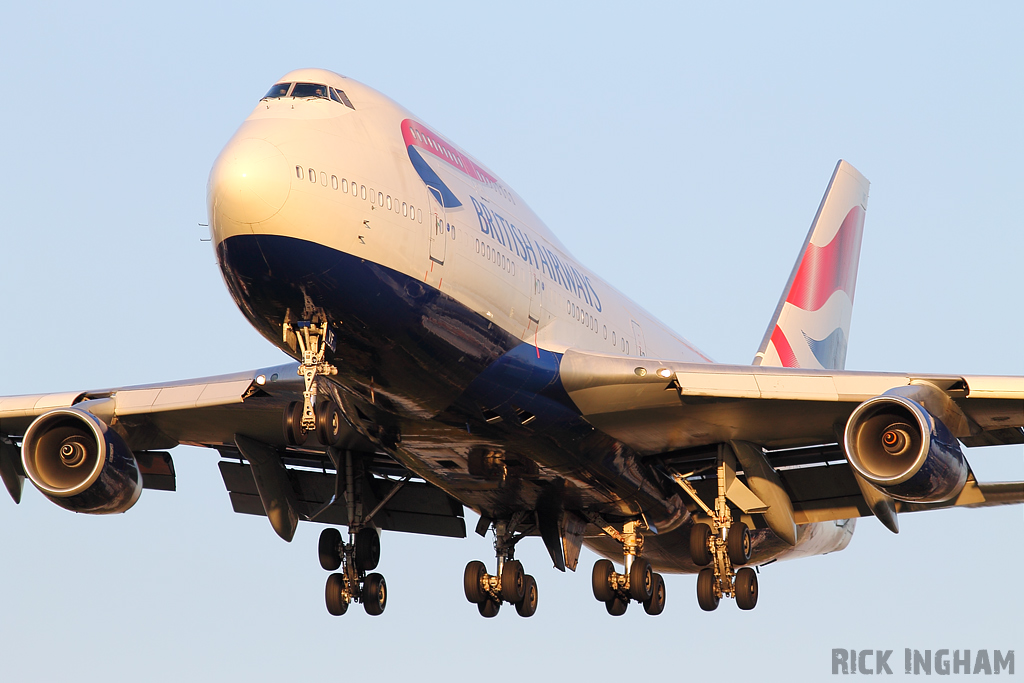 Boeing 747-436 - G-CIVF - British Airways