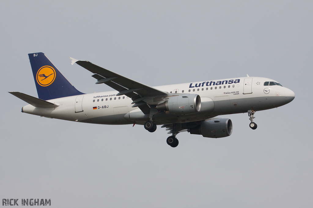 Airbus A319-112 - D-AIBJ - Lufthansa