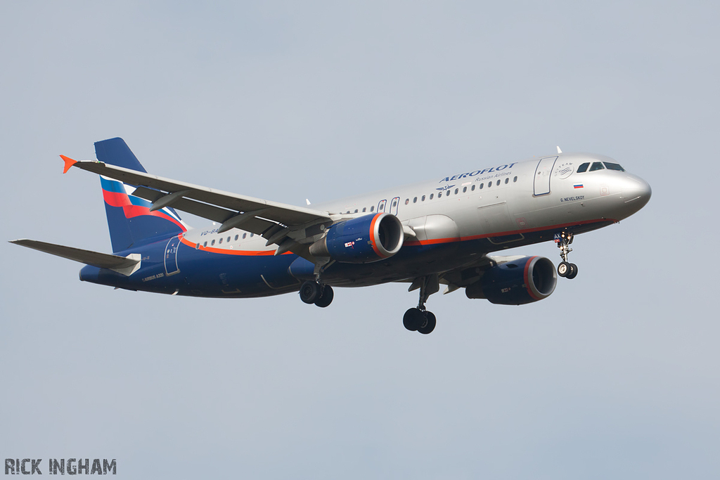 Airbus A320-214 - VQ-BAX - Aeroflot