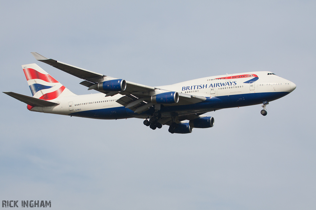 Boeing 747-436 - G-BNLO - British Airways