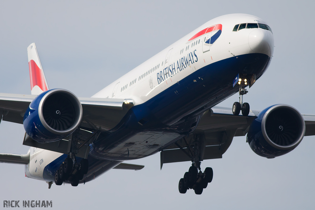 Boeing 777-336ER - G-STBH - British Airways