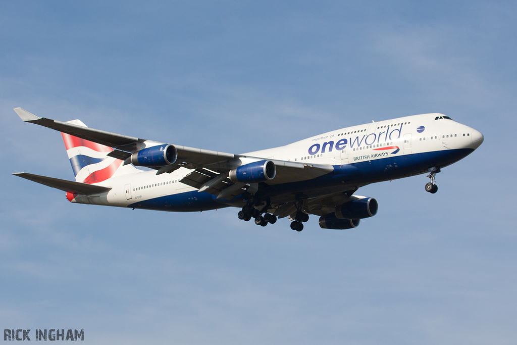 Boeing 747-436 - G-CIVP - OneWorld | British Airways