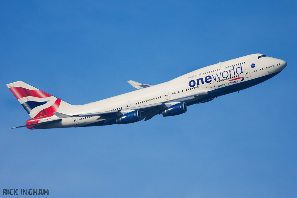 Boeing 747-436 - G-CIVI - OneWorld / British Airways