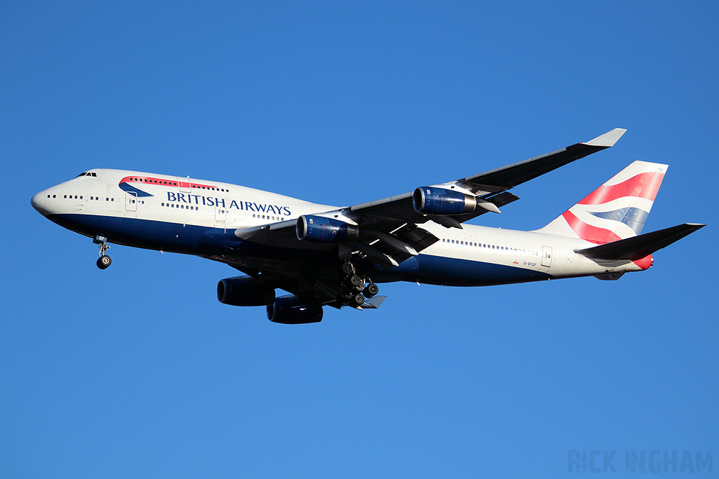 Boeing 747-436 - G-BYGF - British Airways