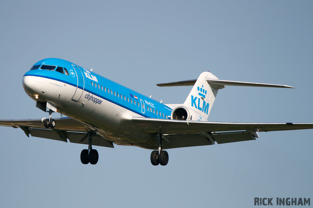 Fokker 70 - PH-KZC - KLM Cityhopper
