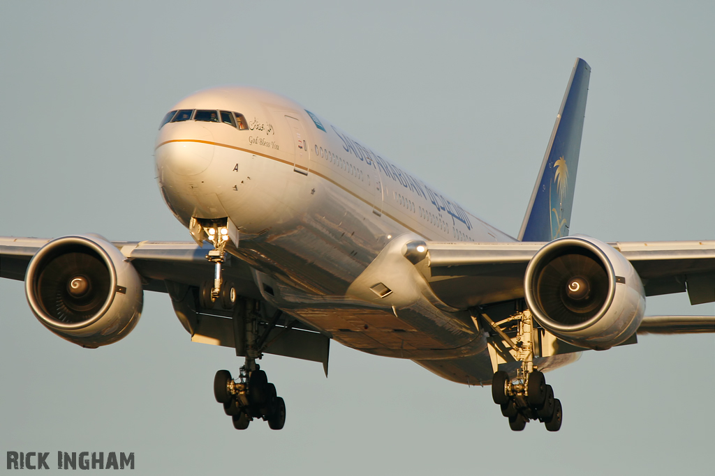 Boeing 777-268ER - HZ-AKA - Saudi Arabian Airlines