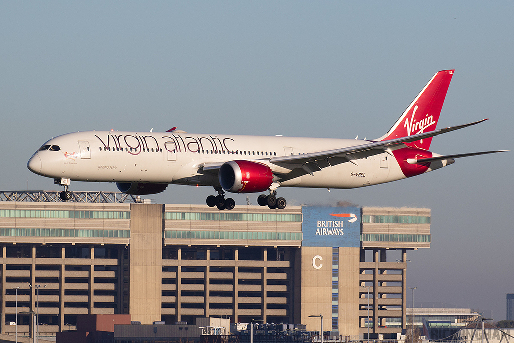 Boeing 787-9 Dreamliner - G-VBEL - Virgin Atlantic
