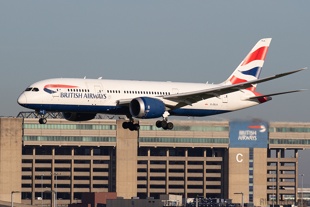 Boeing 787-8 Dreamliner - G-ZBJA - British Airways