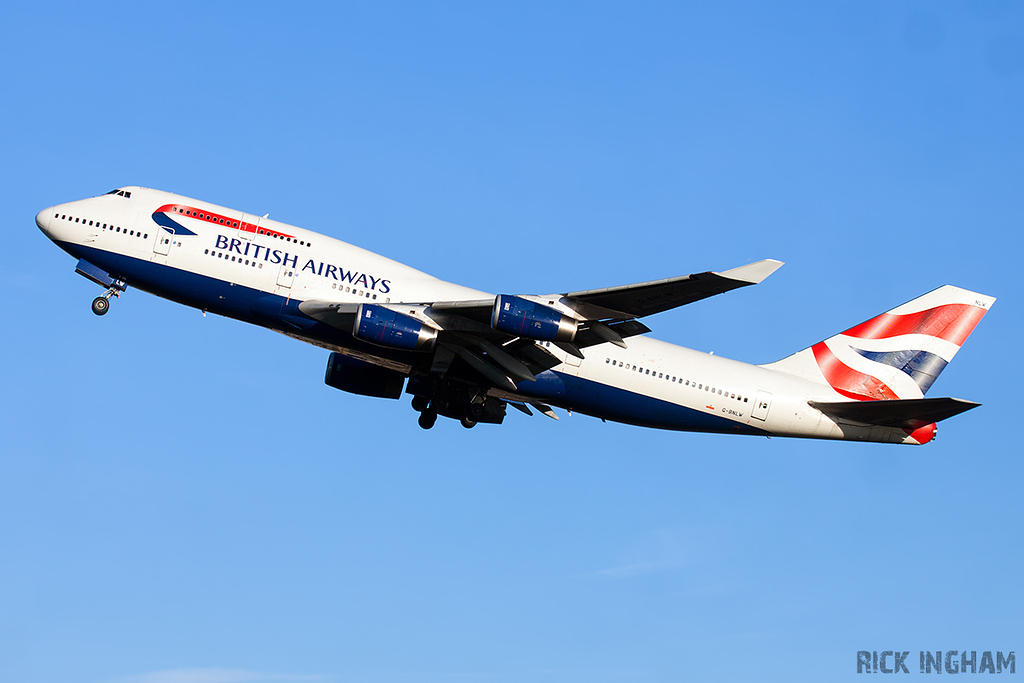 Boeing 747-436 - G-BNLW - British Airways