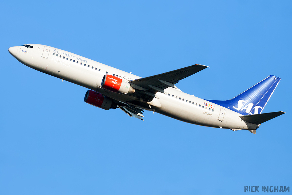 Boeing 737-883 - LN-RPO - Scandinavian Airlines (SAS)