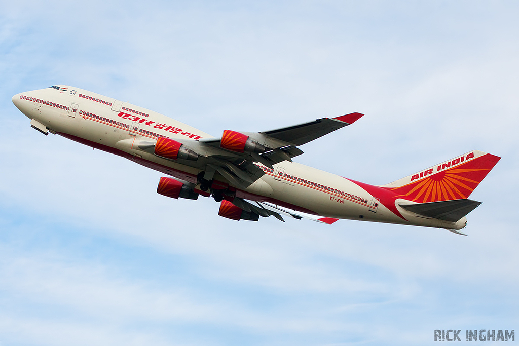 Boeing 747-437 - VT-EVA - Air India