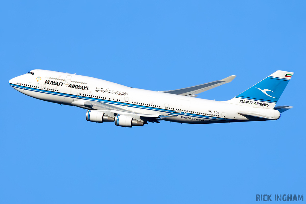 Boeing 747-469M - 9K-ADE - Kuwait Airways