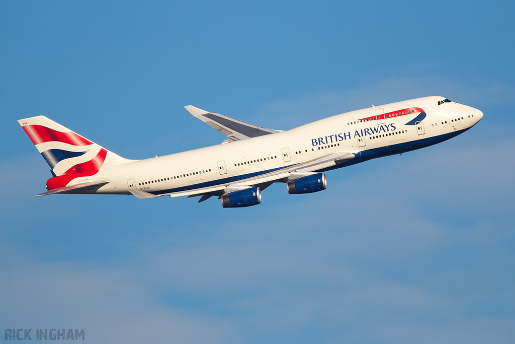 Boeing 747-436 - G-BYGE - British Airways