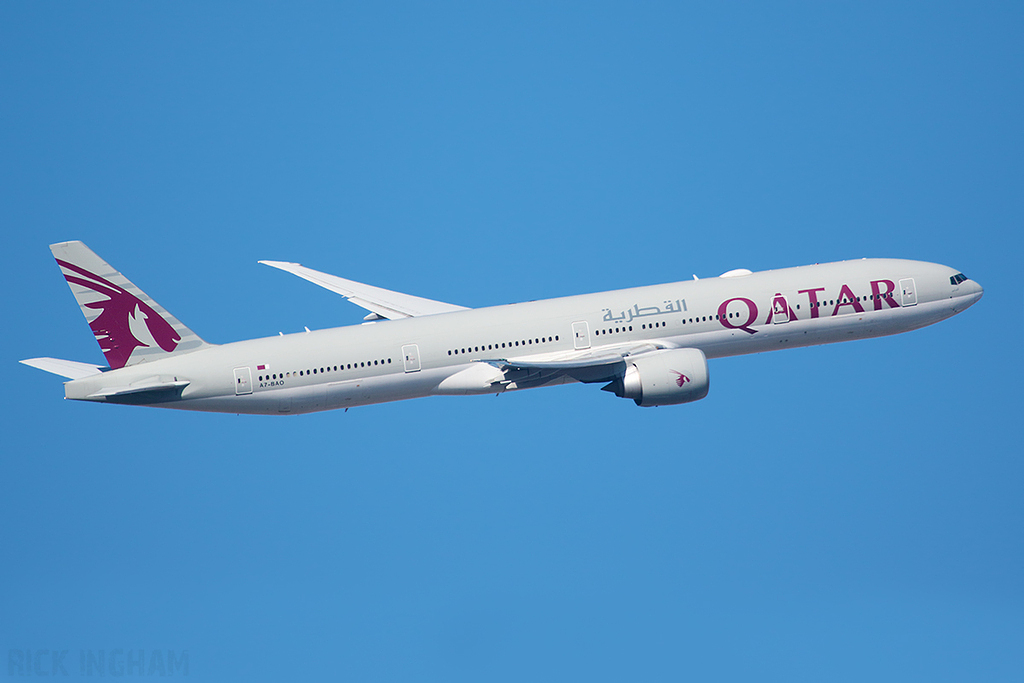 Boeing 777-3DZER - A7-BAO - Qatar Airways