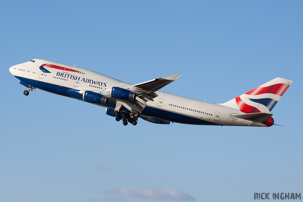 Boeing 747-436 - G-CIVS - British Airways