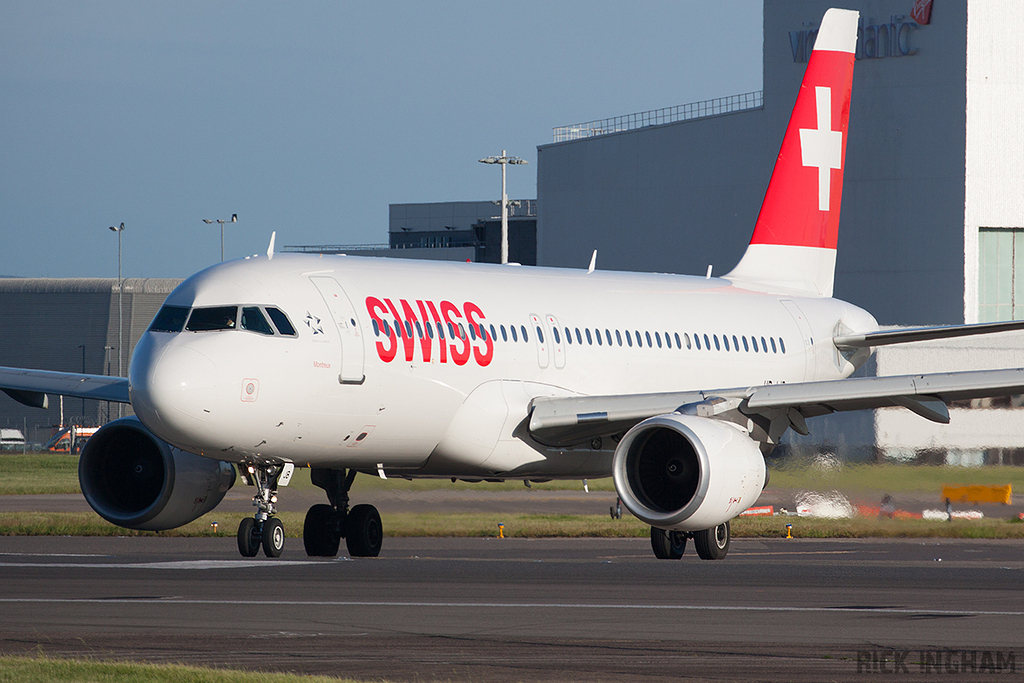 Airbus A320-214 - HB-IJB - Swiss Airlines