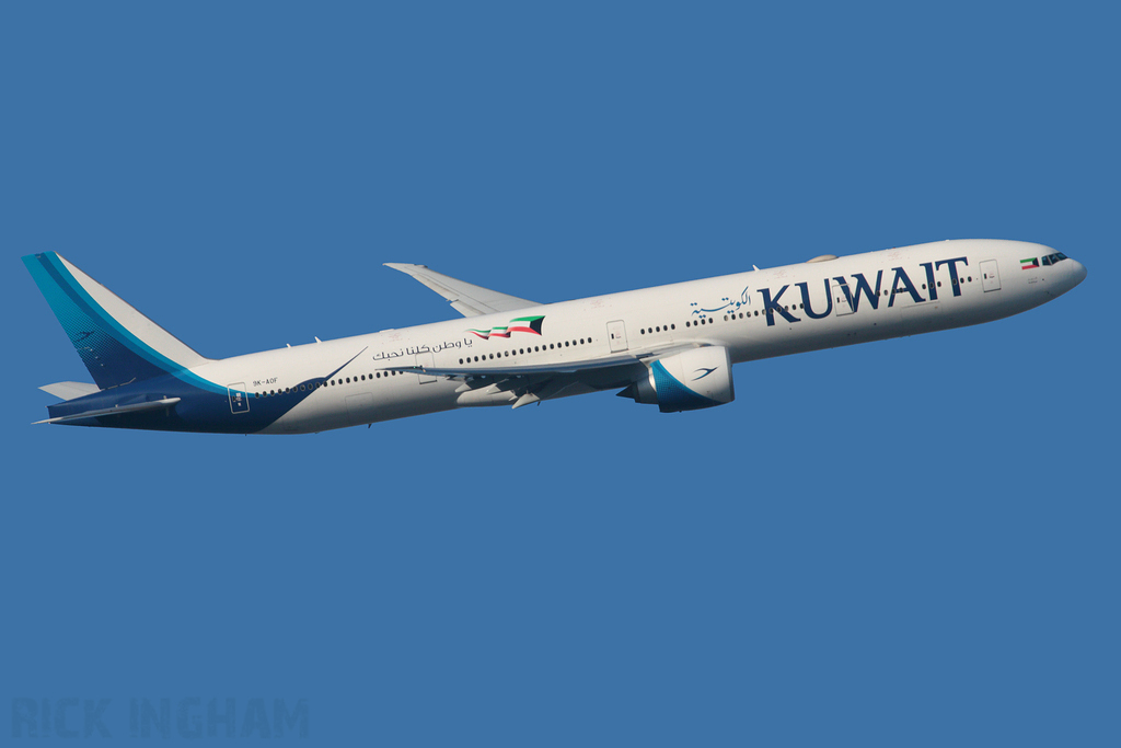 Boeing 777-369ER - 9K-AOF - Kuwait Airways