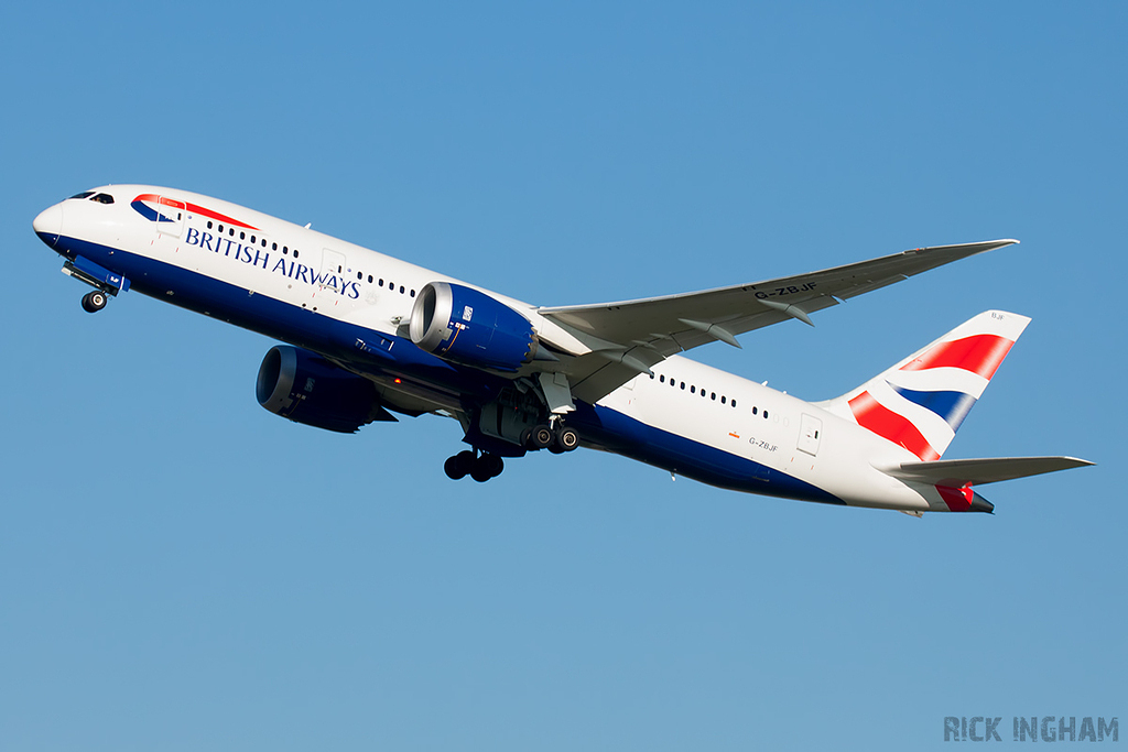 Boeing 787-8 Dreamliner - G-ZBJF - British Airways