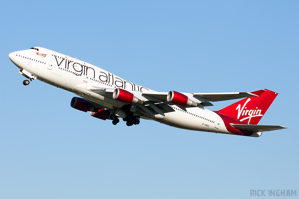 Boeing 747-4Q8 - G-VBIG - Virgin Atlantic