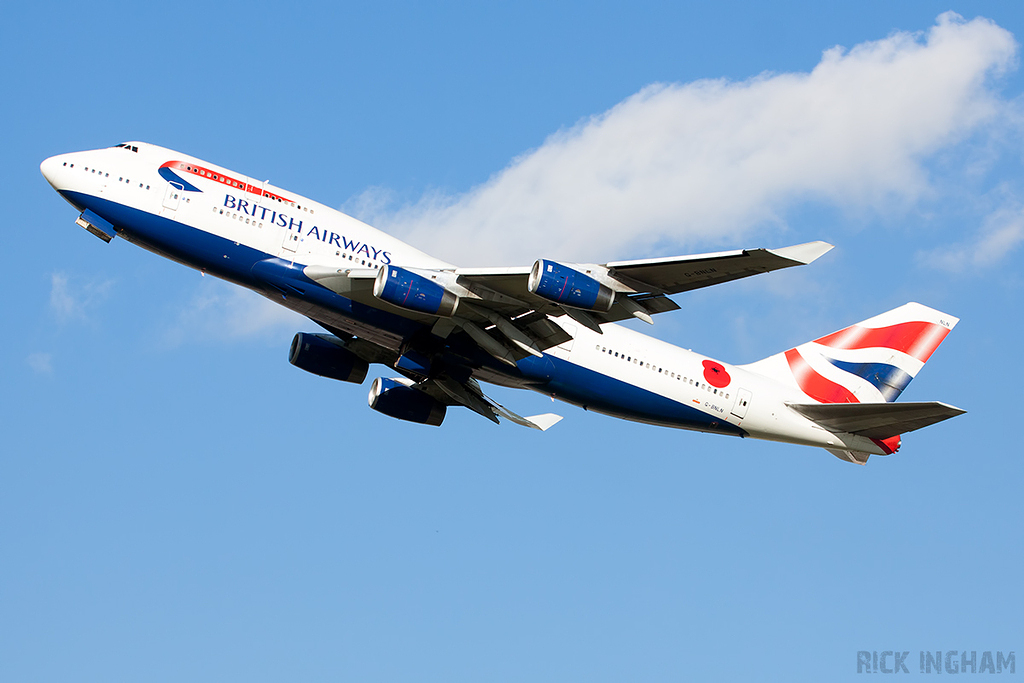 Boeing 747-436 - G-BNLN - British Airways