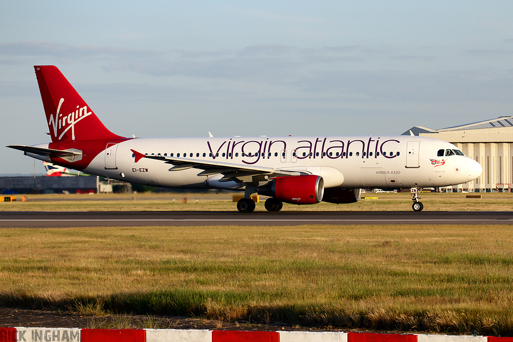 Airbus A320-214 - EI-EZW - Virgin Atlantic
