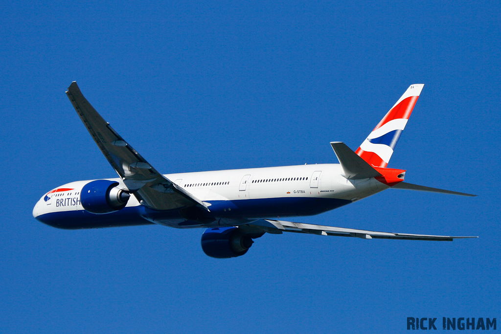 Boeing 777-336ER - G-STBA - British Airways