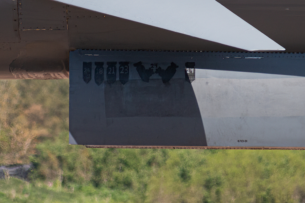 Mission Markings on Rockwell B-1B Lancer - 86-0121 - USAF