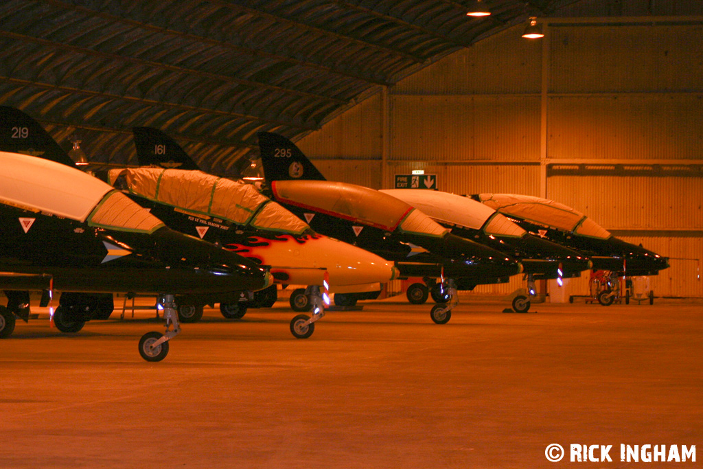 British Aerospace Hawk T1 - XX175 + XX309 + XX219 + XX161 + XX295 - RAF