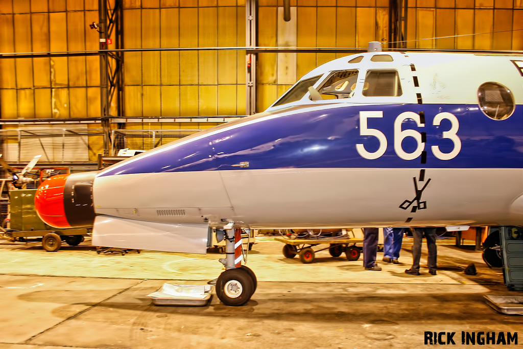 Scottish Aviation Jetstream T2 - ZA110/563 - Royal Navy