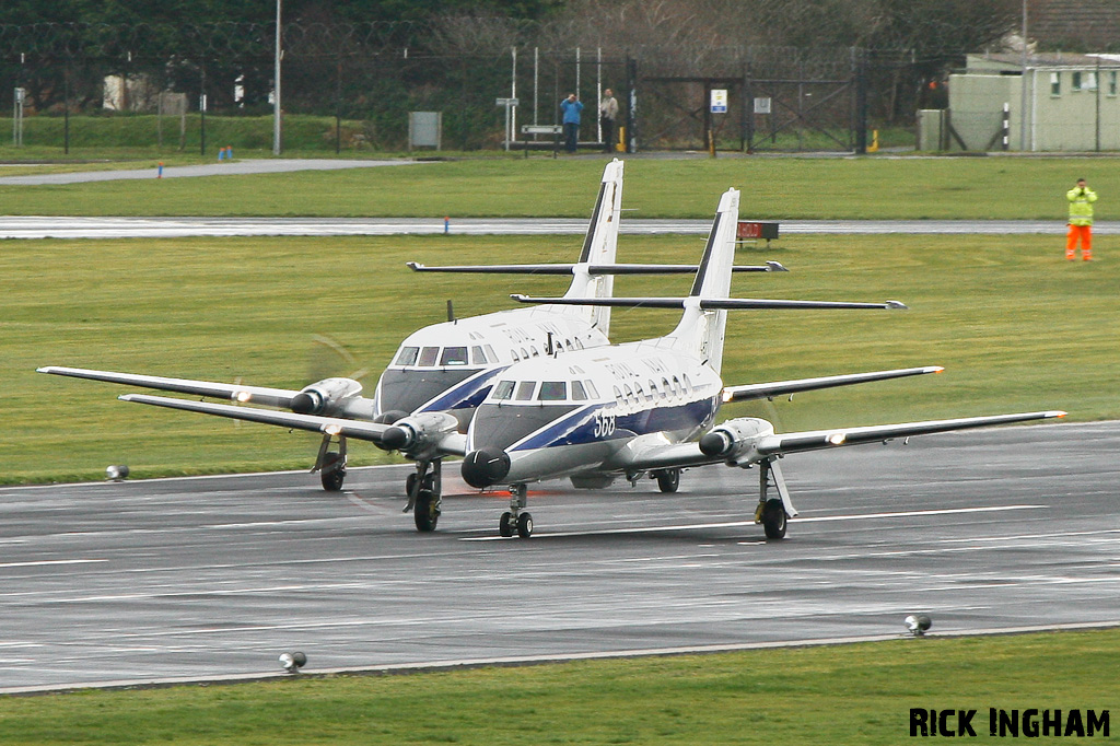 Scottish Aviation Jetstream T2 - XX487/568 - Royal Navy