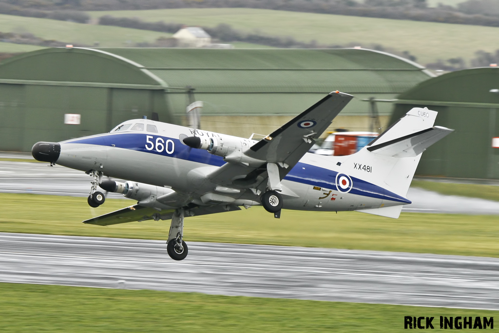 Scottish Aviation Jetstream T2 - XX481/560 - Royal Navy