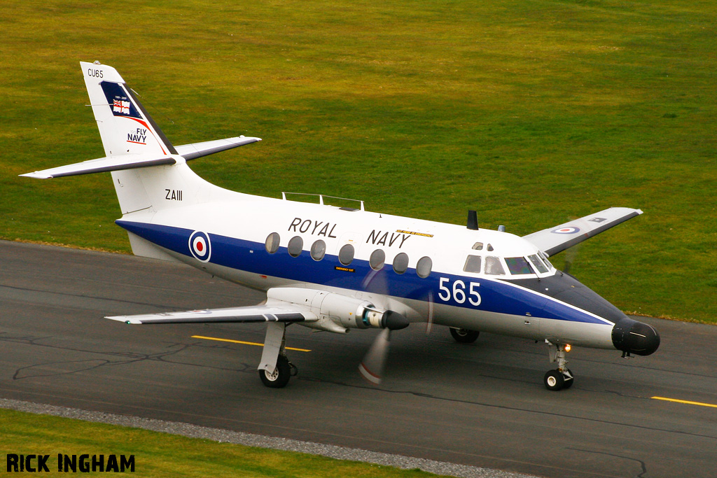 Scottish Aviation Jetstream T2 - ZA111/565 - Royal Navy