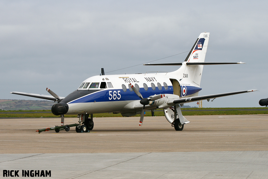 Scottish Aviation Jetstream T2 - ZA111/565 - Royal Navy